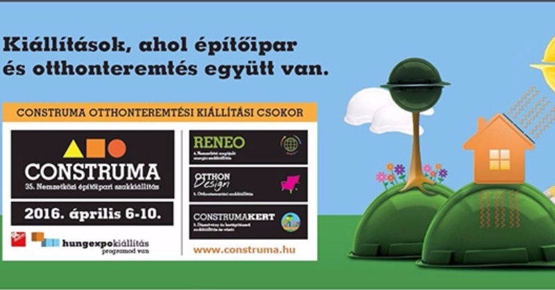 Újdonságok, nívós szakmai program: Construma 2016