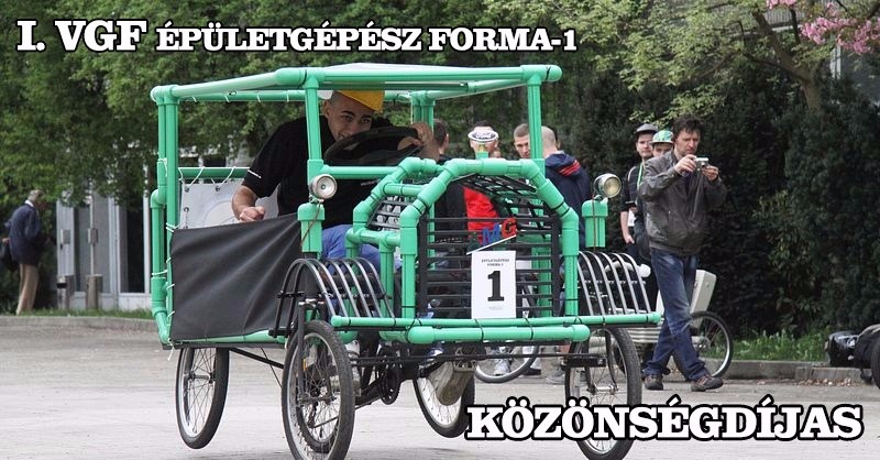 Közönségdíjas lett a szegediek járműve