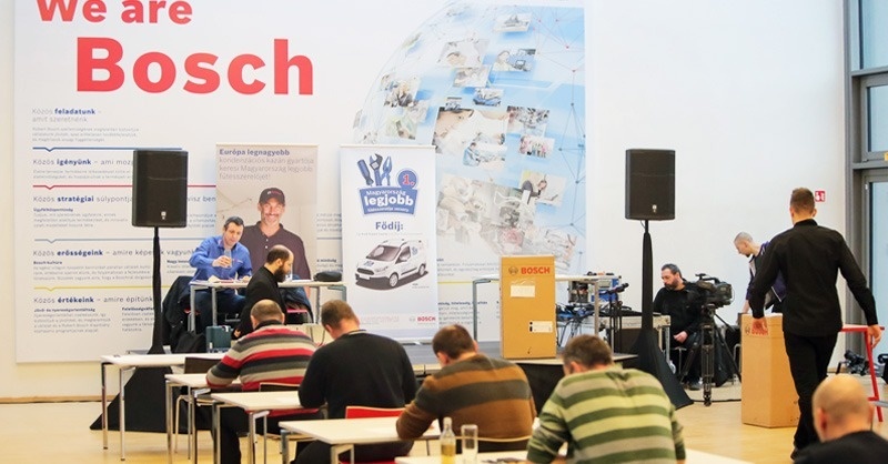 A Bosch megtalálta Magyarország legjobb fűtésszerelőjét