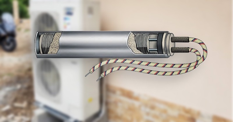 Fűtőpatron a hőszivattyúban