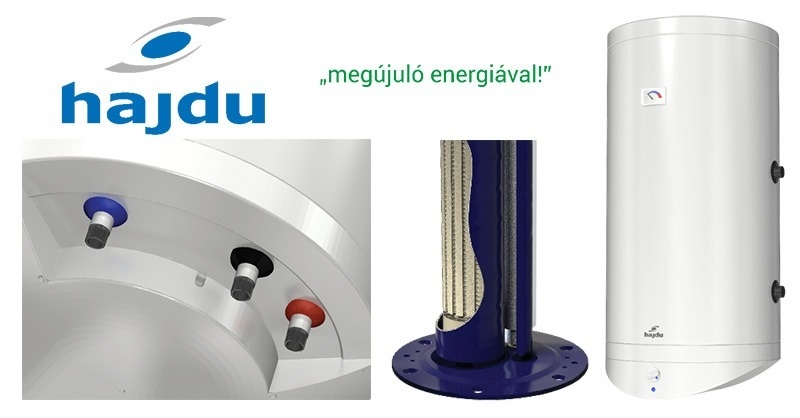 Innovatív indirekt forróvíztároló