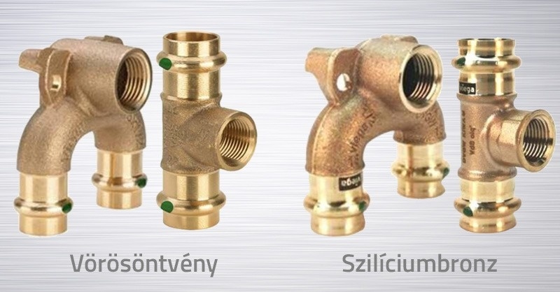 Megváltoztak a Viega vörösöntvényből készült idomjai