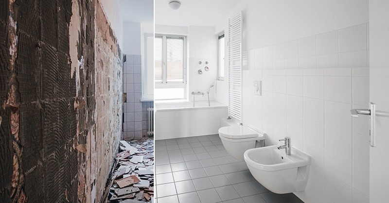 Fürdőszobák komplett felújítása