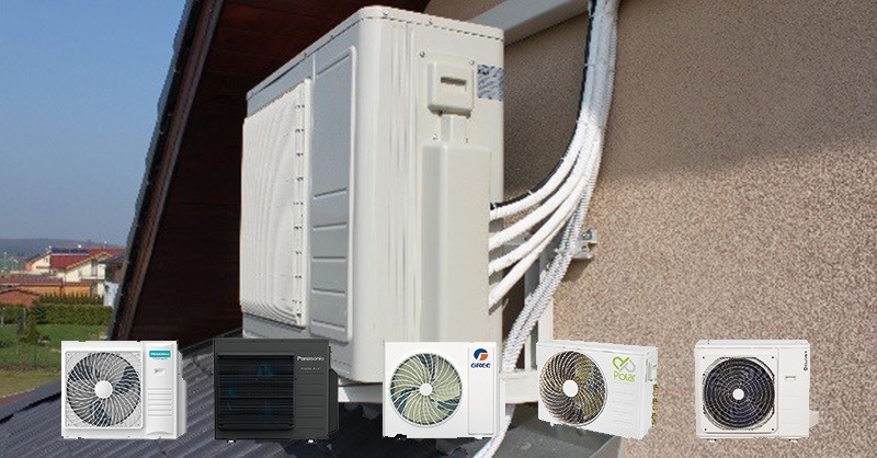 Fűtésre optimalizált kültéri egységek