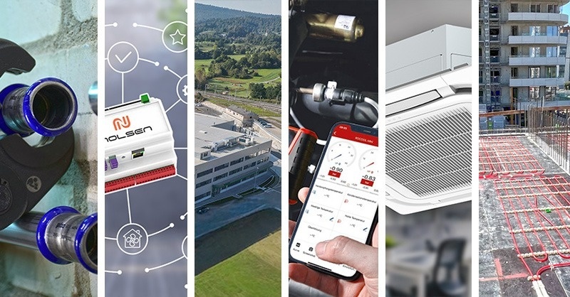 GEBO, Nolsen, Fluidmaster, Rothenberger, Gree, KE KELIT, Panasonic, Rosenberg, Planning & Trading, OMÉN, K 2025, Light + Building