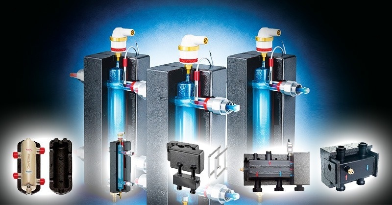 Háztartási méretű, fűtési hidraulikus váltók