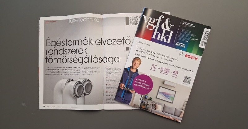 Középpontban a gáztömörség