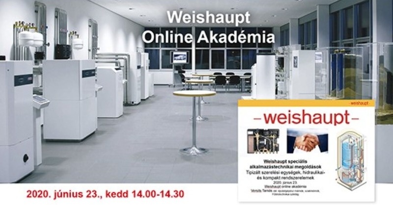 Weishaupt speciális alkalmazástechnikai megoldások