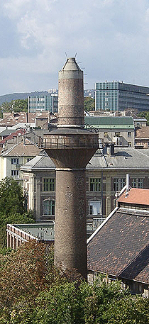 6. kép: A budapesti műegyetem 50m3-es tartályának vizét fűtővízként használták. Fotó: Lánczi András