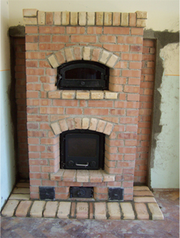 7. ábra: Megépült tömegkályha.