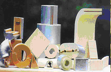 Bilincsbetétek, ívek, lemezek